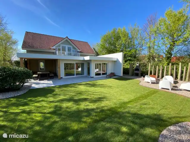 Maison zélandaise au bord de la mer | Pays-Bas, Zélande, Kamperland - maison de vacances Arrière de la maison de vacances