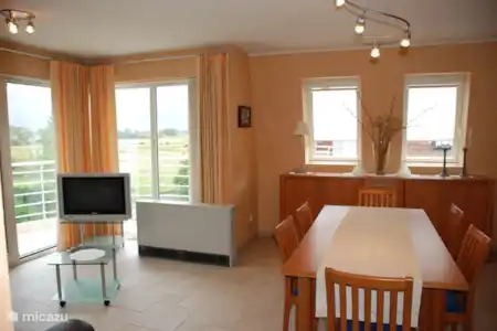 Vacation rental Belgium, Belgian Coast, Bredene apartment Zeedroom Living room