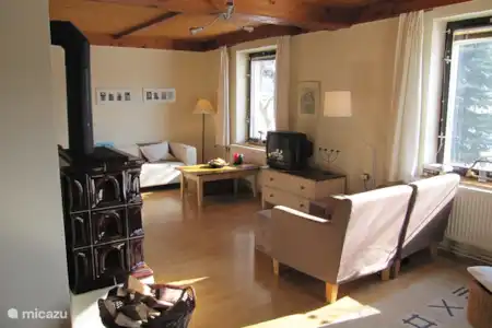 Vakantiehuis Tsjechië, Reuzengebergte, Lanov U Vrchlabi - villa Villa Lanov woonkamer beneden