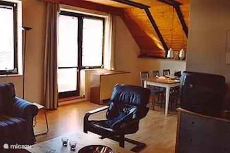 Vakantiehuis Tsjechië, Reuzengebergte, Lanov U Vrchlabi - villa Villa Lanov woonkamer boven
