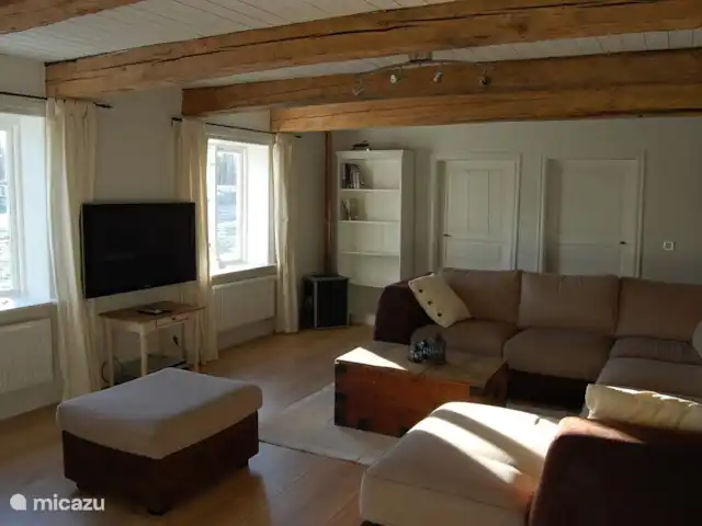 Eskebo | Suède, Västergötland, Torestorp - cabane en bois / lodge le salon