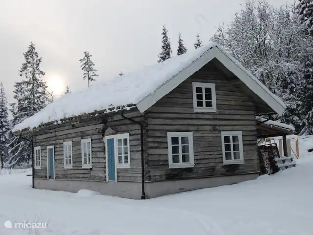 Eskebo | Suède, Västergötland, Torestorp - cabane en bois / lodge image d'hiver