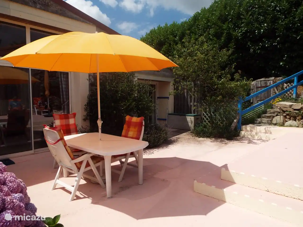 Una terraza preciosa.