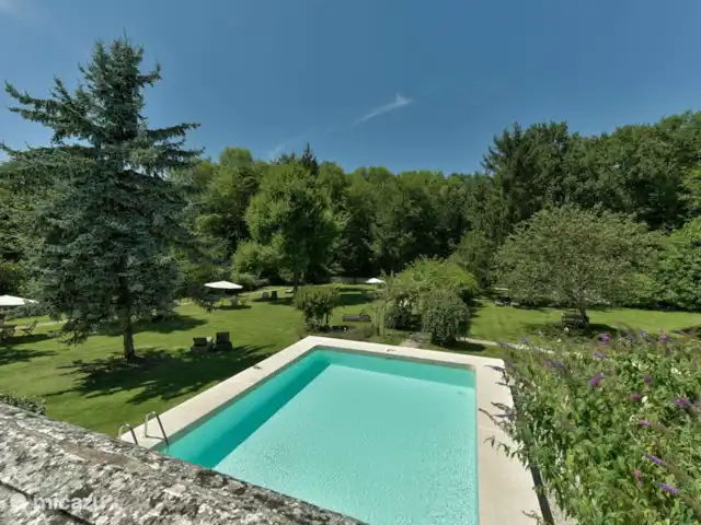 gîte / cottage huren in Frankrijk, Lot, Souillac – La Ferme overzicht park