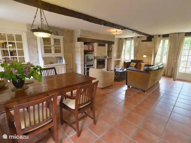 gîte / cottage huren in Frankrijk, Lot, Souillac – La Ferme woonkamer La Ferme