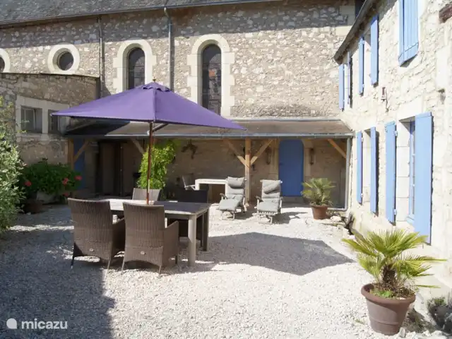 gîte / cottage huren in Frankrijk, Lot, Souillac – La Ferme Privé binnentuin La Ferme