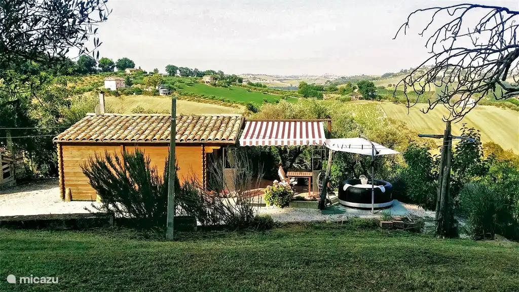 Luxury Chalet Sereno (Adults 16+ Only) in Italy, Marche, Mogliano - holiday house