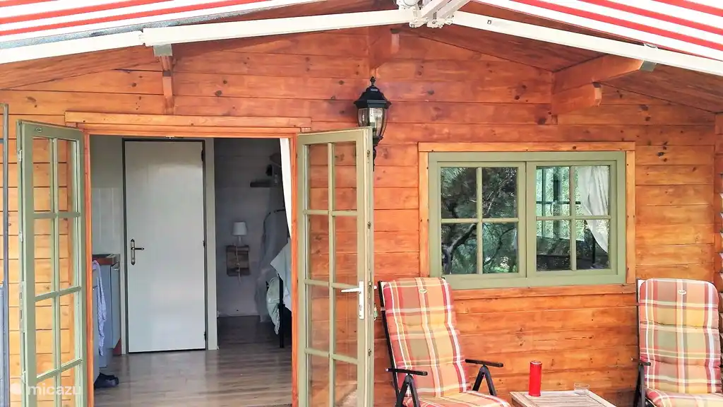 Easy in and out with these French doors