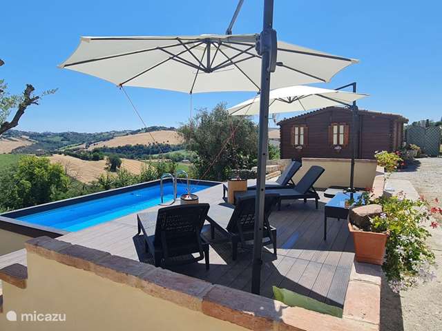 Holiday home in Italy, Marche, Mogliano - holiday house Luxury Chalet Sereno (Adults 12+ Only)