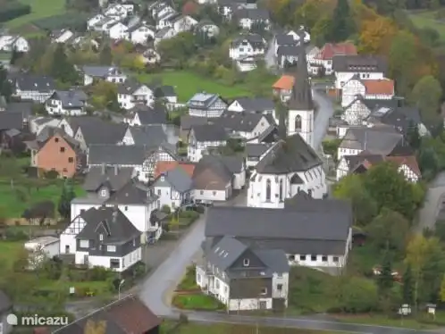 View from the Kreuzberg on Düdinghausen