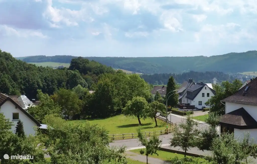 view from the balcony