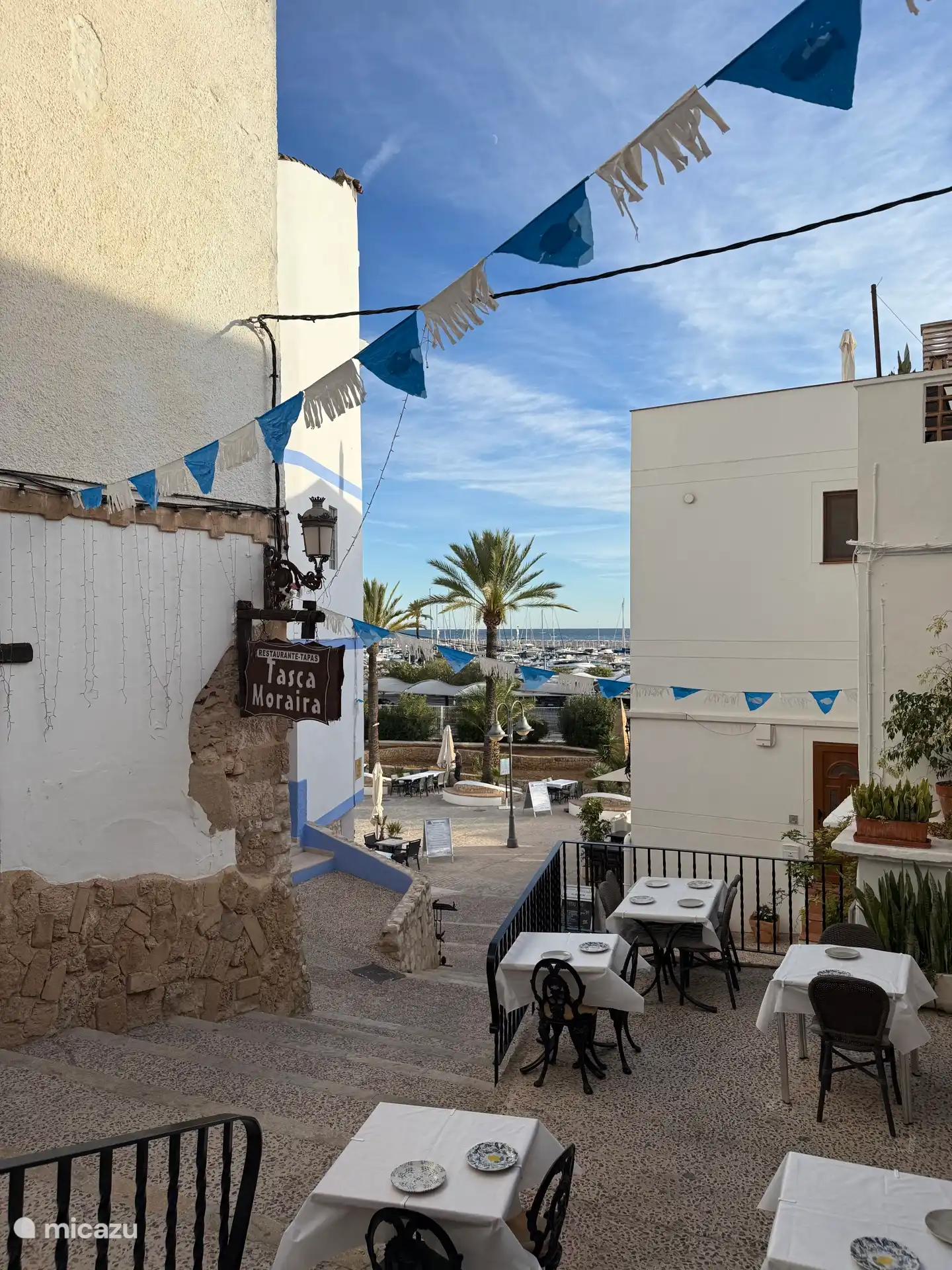 Cozy terrace in Moraira