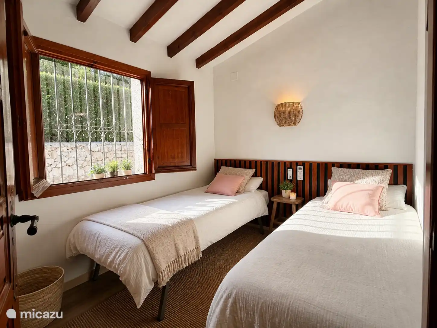 Parte trasera del dormitorio