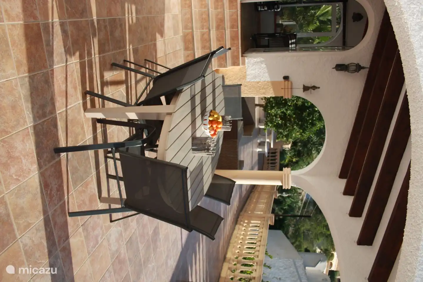 Schöner Ort, um draußen zu Mittag zu essen