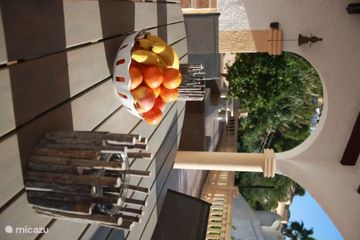 Der Essbereich im Freien