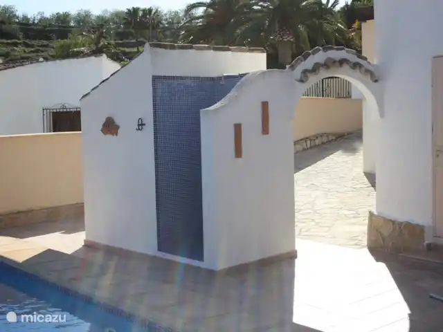 Casa Pieta | Espagne, Costa Blanca, Moraira - villa La douche extérieure