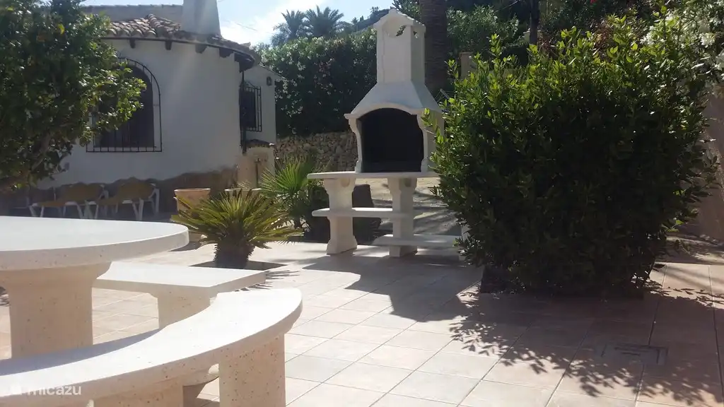 Schöner Ort beim Grillen