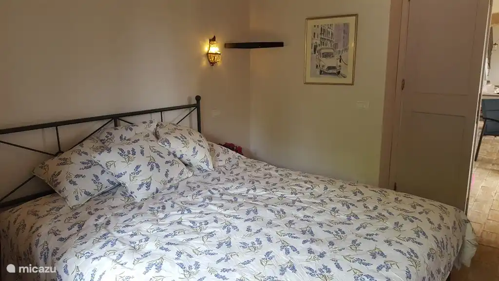 Chambre au rez-de-chaussée avec salle de bain attenante