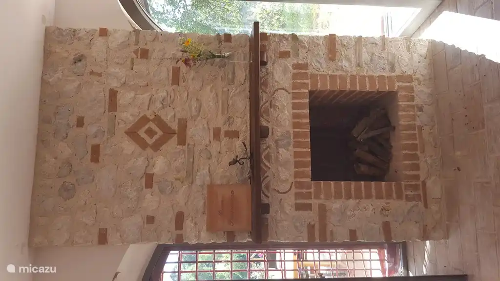 Cheminée à l'intérieur