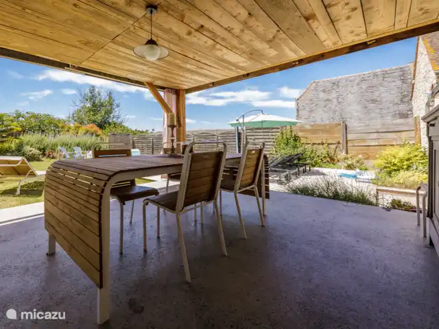 Location de Vacances France, Dordogne, La Bachellerie, maison de vacances - Del Teil La terrasse