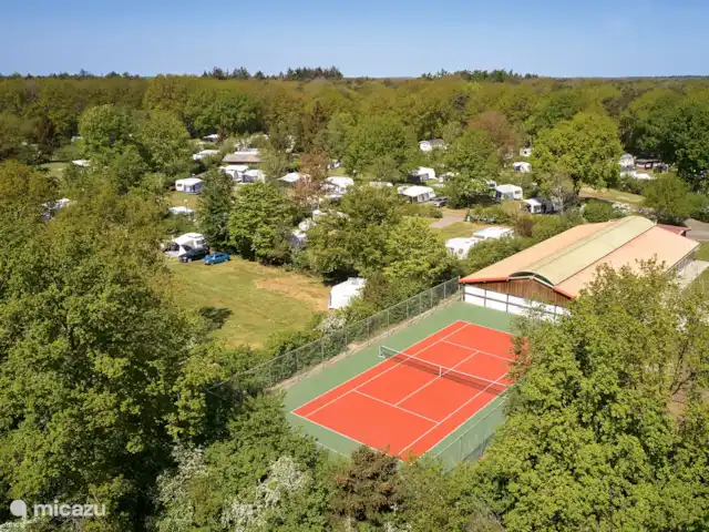 De Bronzen Emmer huren in Nederland, Drenthe, Meppen - bungalow Tennisbaan