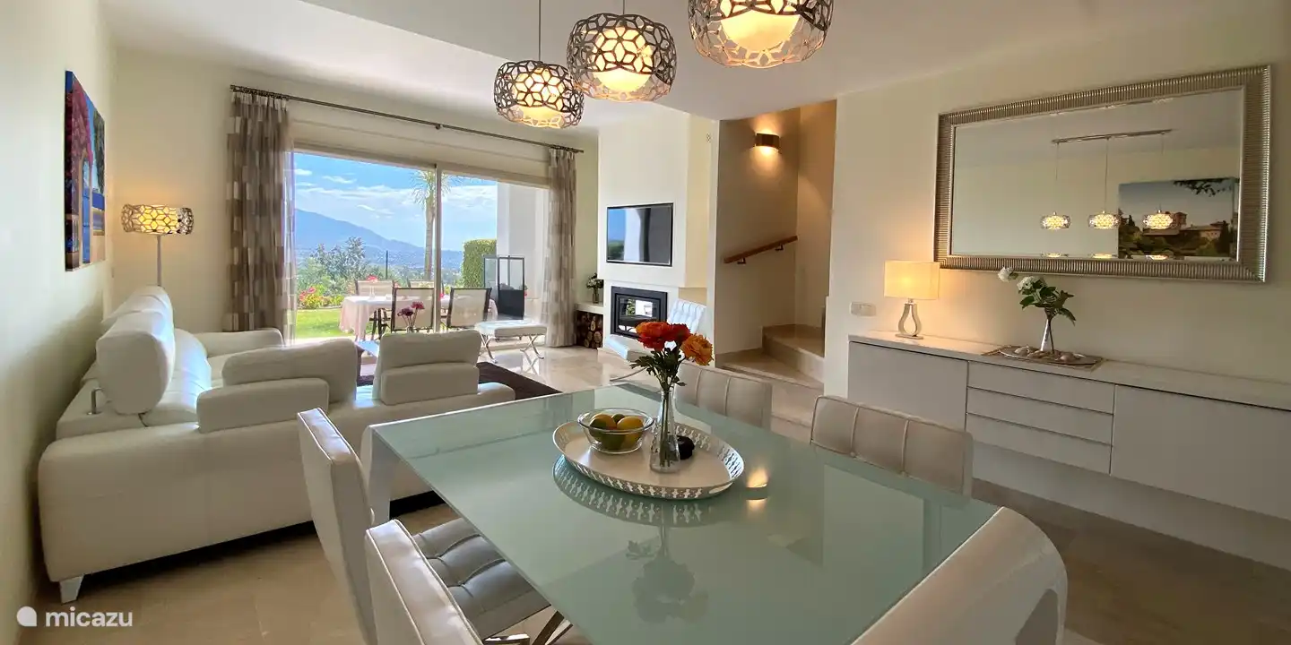 Comedor y sala de estar