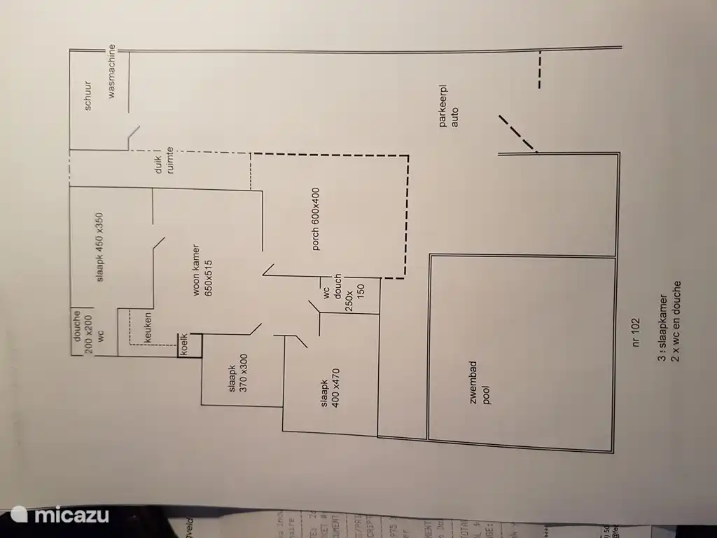 Plan Kas Koos 102.
Une maison spacieuse, également adaptée pour, par exemple, hiberner.
