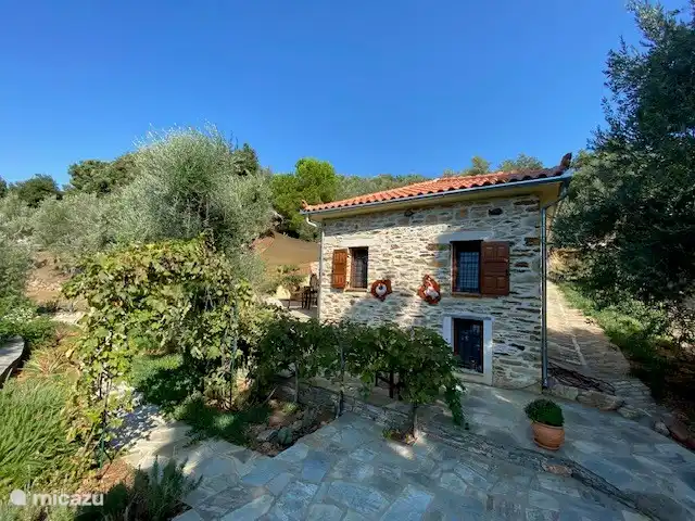 Kalivi Elena view from the shaded terrace