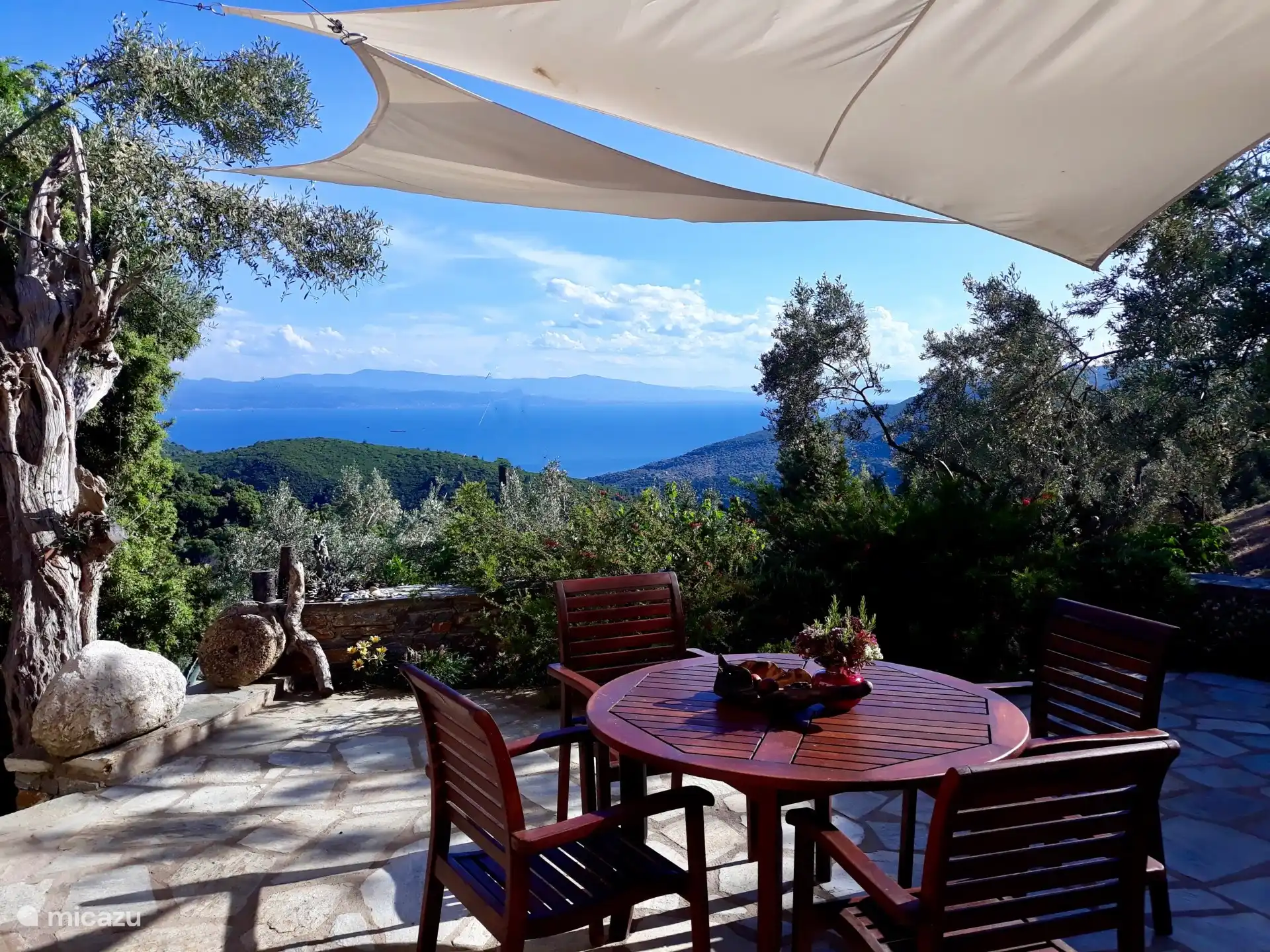Terrace with sea view