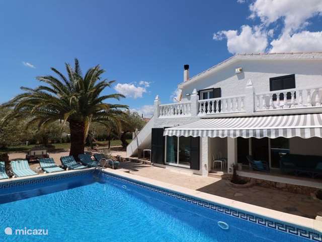 Holiday home in Spain, Costa Daurada, L'Ampolla - villa Villa Estel private swimming pool