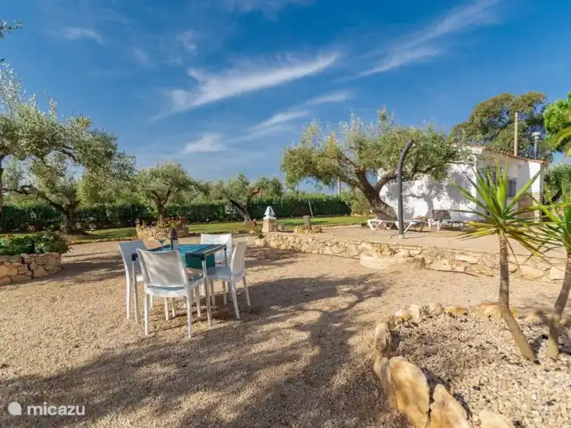Villa Estel avec piscine privée | Espagne, Costa Dorada, L'Ampolla - villa Beau jardin libre avec maison d'amis.