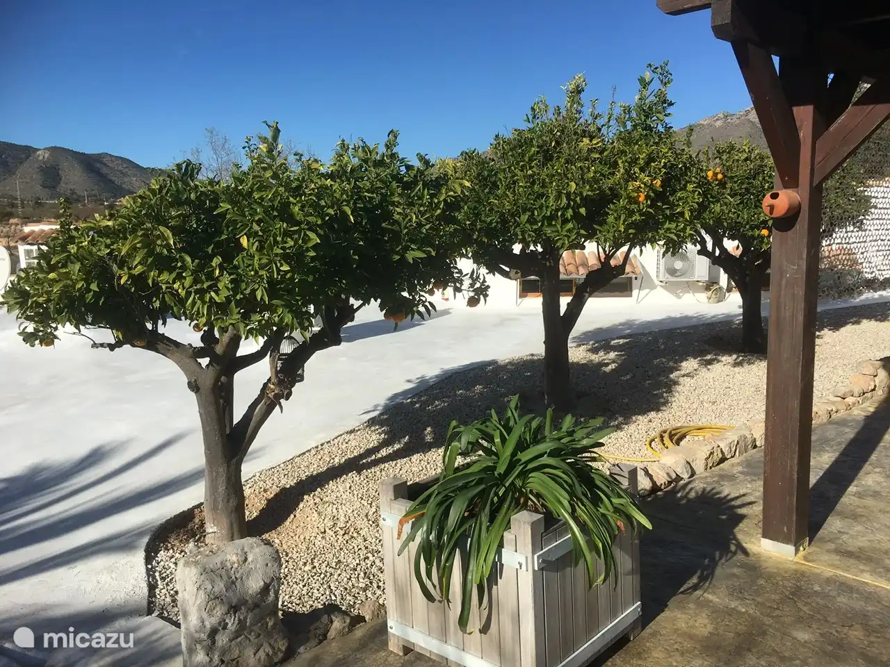 Le parfum des orangers vous transporte dans une ambiance méridionale