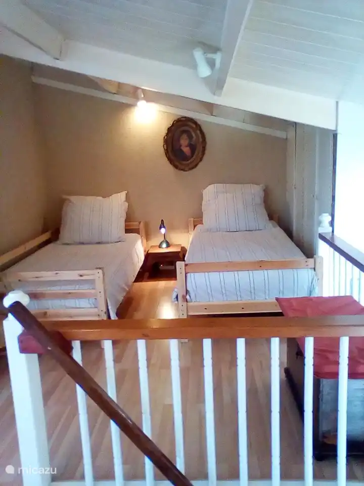 Sleeping place 3 loft upstairs