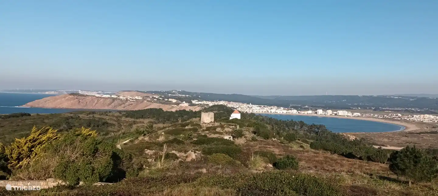 wandelen door de kliffen met prachtige uitzichten