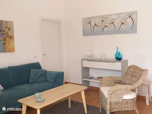 pension / guesthouse / privékamer huren in Portugal, Costa de Prata, Boa Vista – Casa Entre Praias, guesthouse Tulipa zitkamer