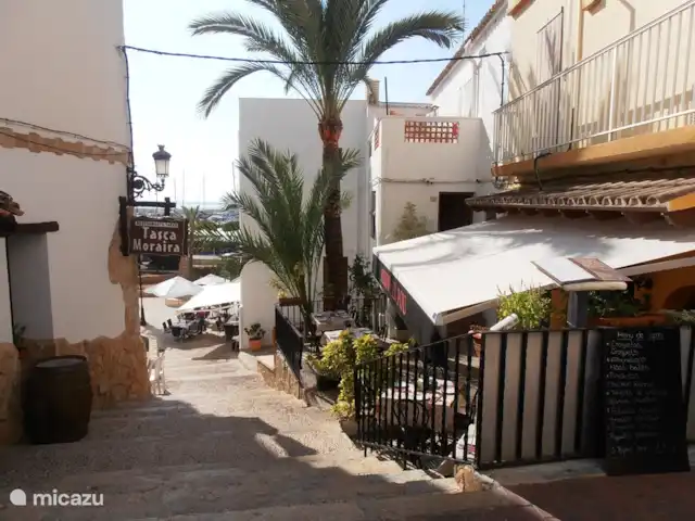 Dos Ibices | Espagne, Costa Blanca, Moraira - appartement Une rue confortable à Moraira.