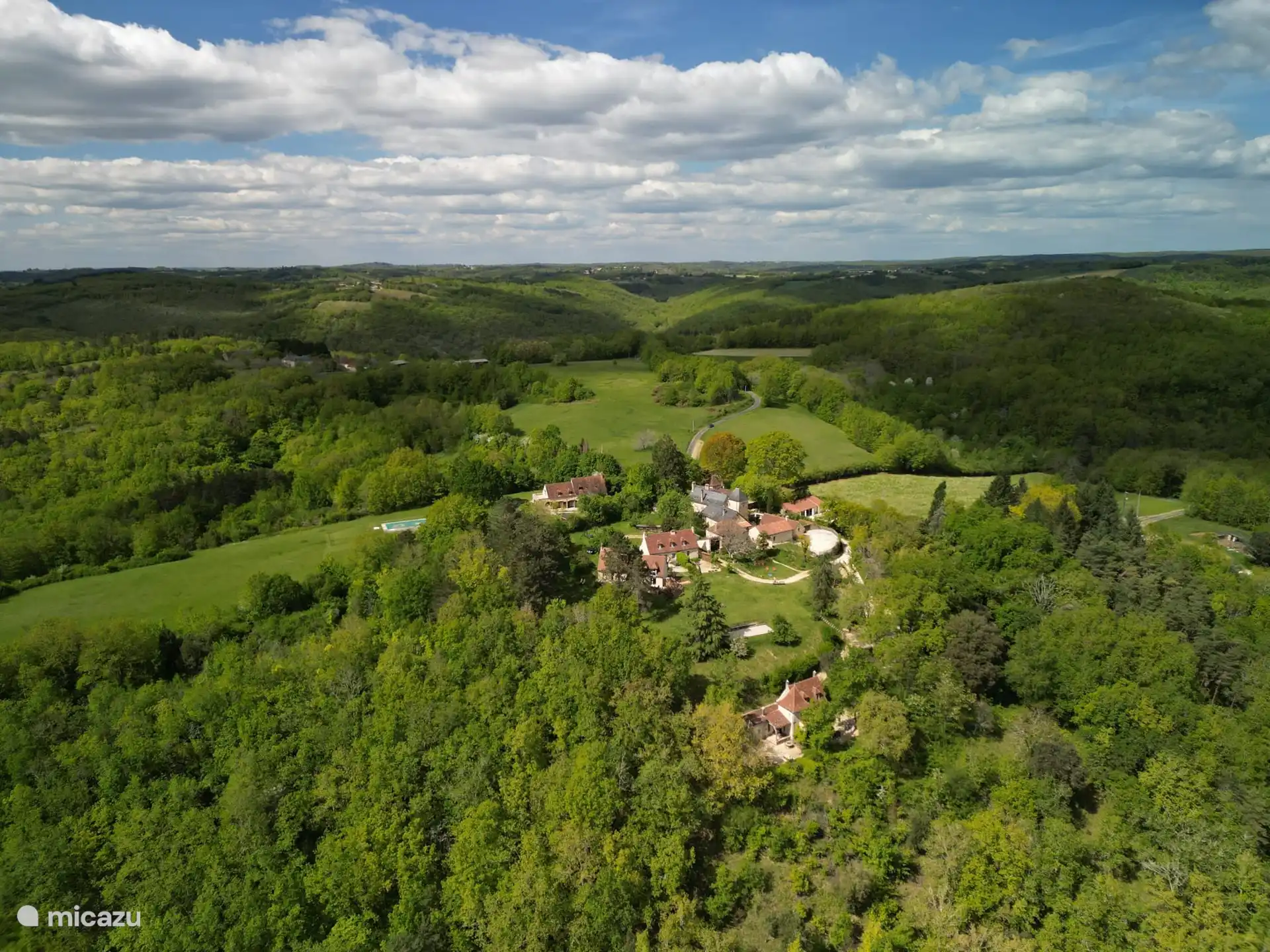 Luftbild Les Bernardies