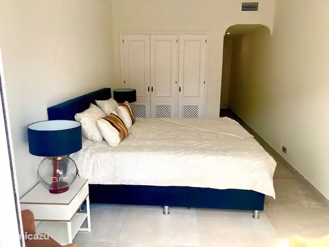 Chambre des maîtres très spacieuse avec sa propre salle de bain luxueuse et une garde-robe spacieuse