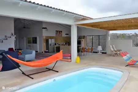 Vakantiehuis Bonaire, Bonaire, Kralendijk villa Villa Vincent zwembad