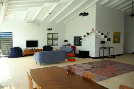 Vakantiehuis Bonaire, Bonaire, Kralendijk villa Villa Vincent woonkamer