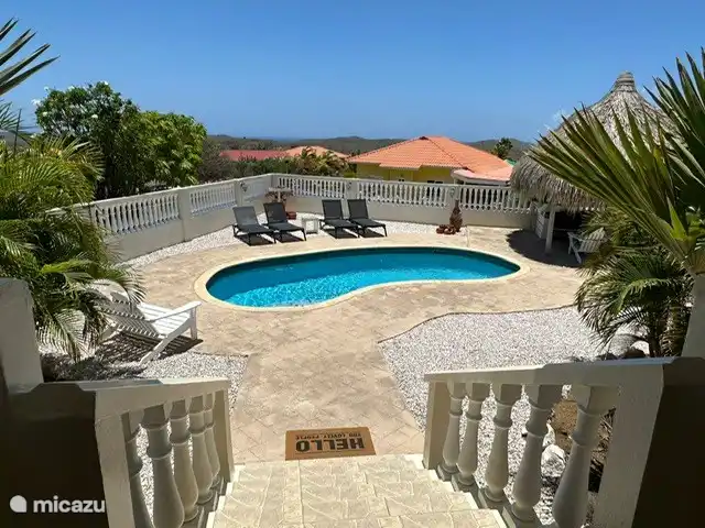Villa Rayo di Solo con vista al mar en Curazao, Bandabou (oeste), Fontein - villa Villa Rayo di Solo