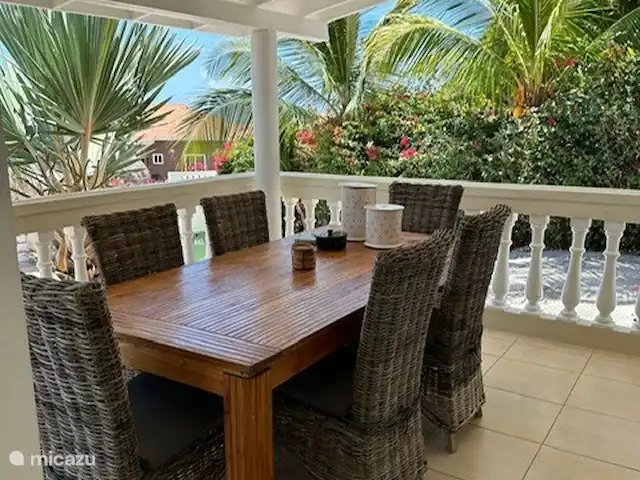 Villa Rayo di Solo con vista al mar en Curazao, Bandabou (oeste), Fontein - villa Comedor