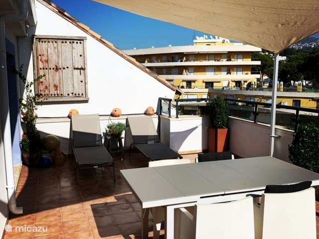Vakantiehuis Spanje, Costa Blanca – appartement Penthouse Moraira (centrum)