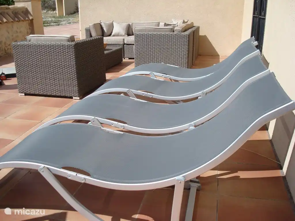 Conjunto de sal&#243;n en el patio