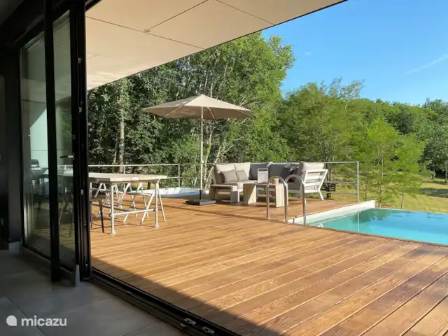 Boutique Villa Marilove huren in Frankrijk, Lot, Souillac - vakantiehuis veranda en zwembad
