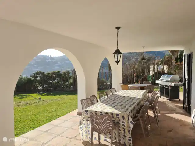 Villa Las Dalias sur la Costa Tropical | Espagne, Costa Tropical, Almuñécar - villa Terrasse couverte au niveau de la piscine