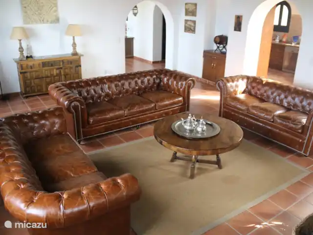 Villa Las Dalias sur la Costa Tropical | Espagne, Costa Tropical, Almuñécar - villa salon dans le style authentique de la finca