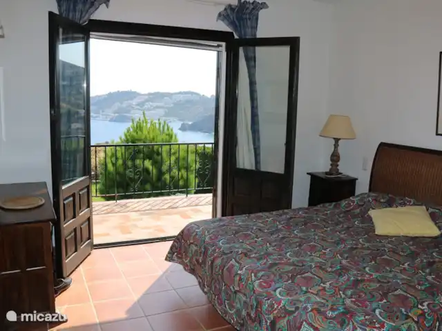 Villa Las Dalias sur la Costa Tropical | Espagne, Costa Tropical, Almuñécar - villa chambre Alhambra (avec vue sur la mer et accès au balcon)