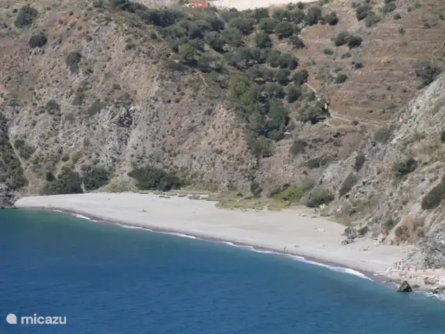 Villa Las Dalias sur la Costa Tropical | Espagne, Costa Tropical, Almuñécar - villa vue sur la plage El Muerto de Cotobro depuis la terrasse