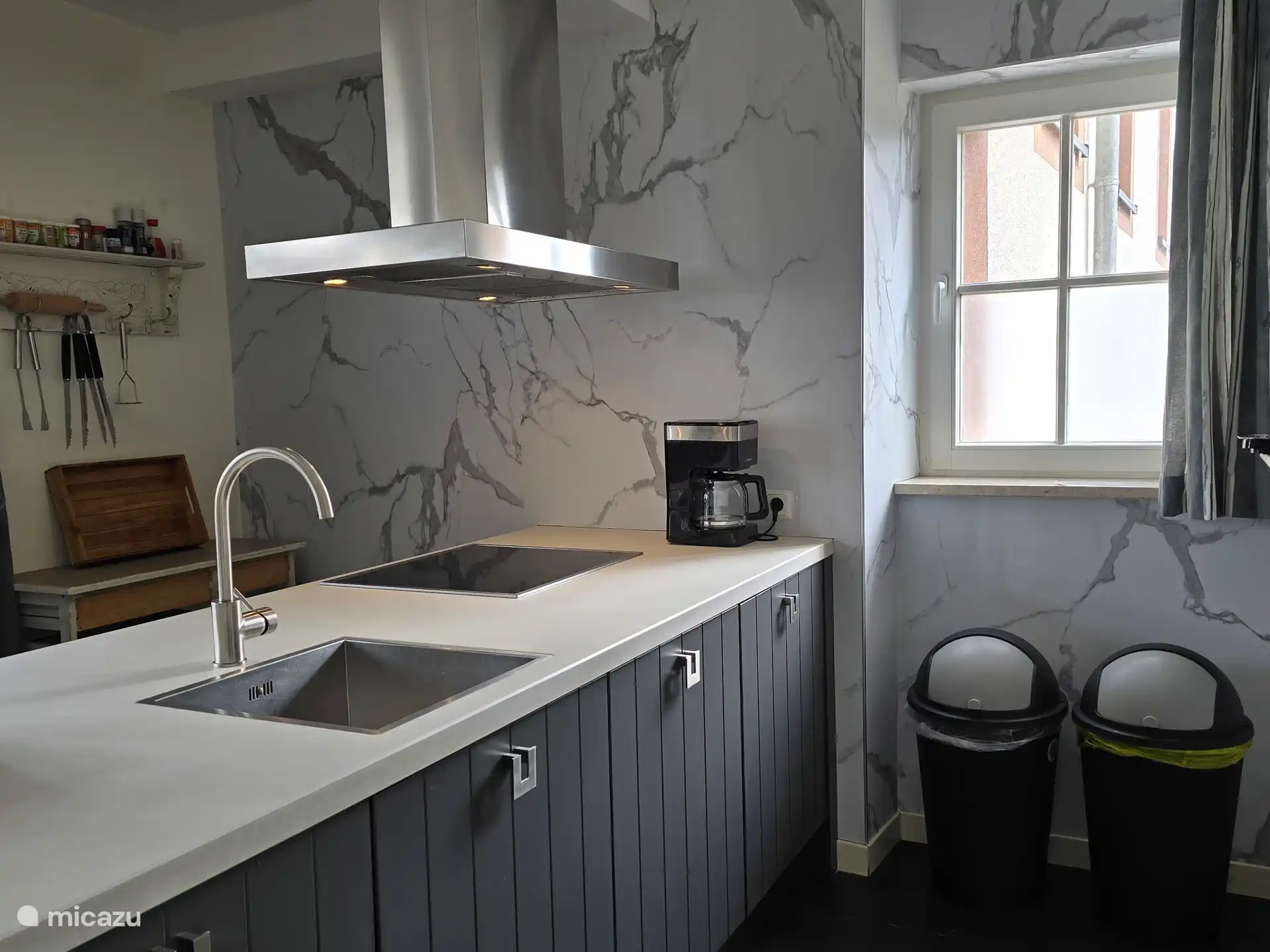 Cocina bien equipada